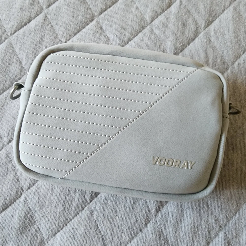 Vooray Sidekick Gray Moto Crossbody Bag‎